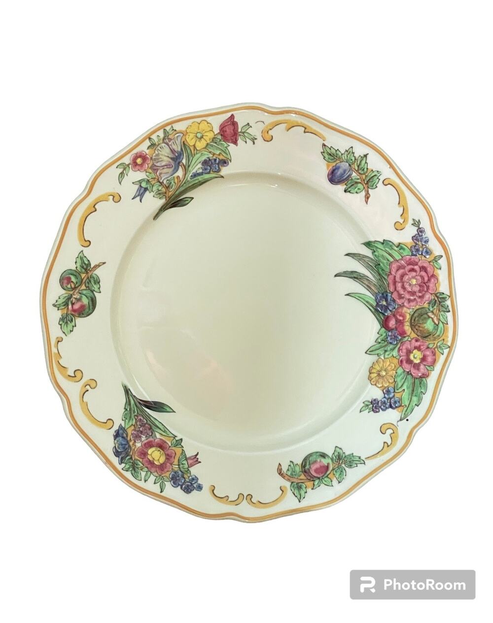 Vintage Super Cute Royal Doulton Floretta Pattern Plate 8.5”